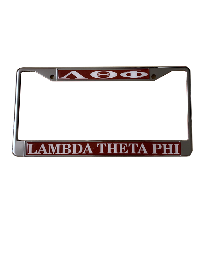 LTP license metal frame