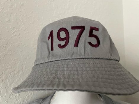 Gray 1975 Bucket Hat